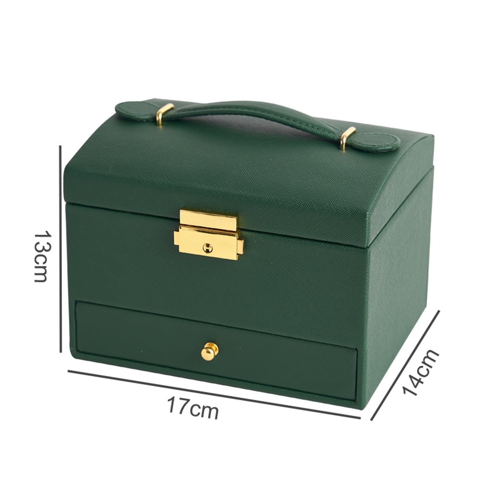Jewelry Box Organizer Hand Jewelry Storage Box Large Capacity Jewelry Earrings Jewelry Box Creative Wedding Supplies Jewelry Organizer Small (A S) (B S)