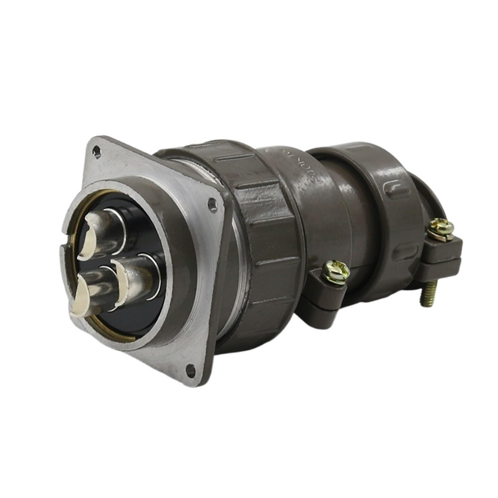 Connecteur circulaire mâle femelle aviation P40 3 broches 40 mm pour câble électrique