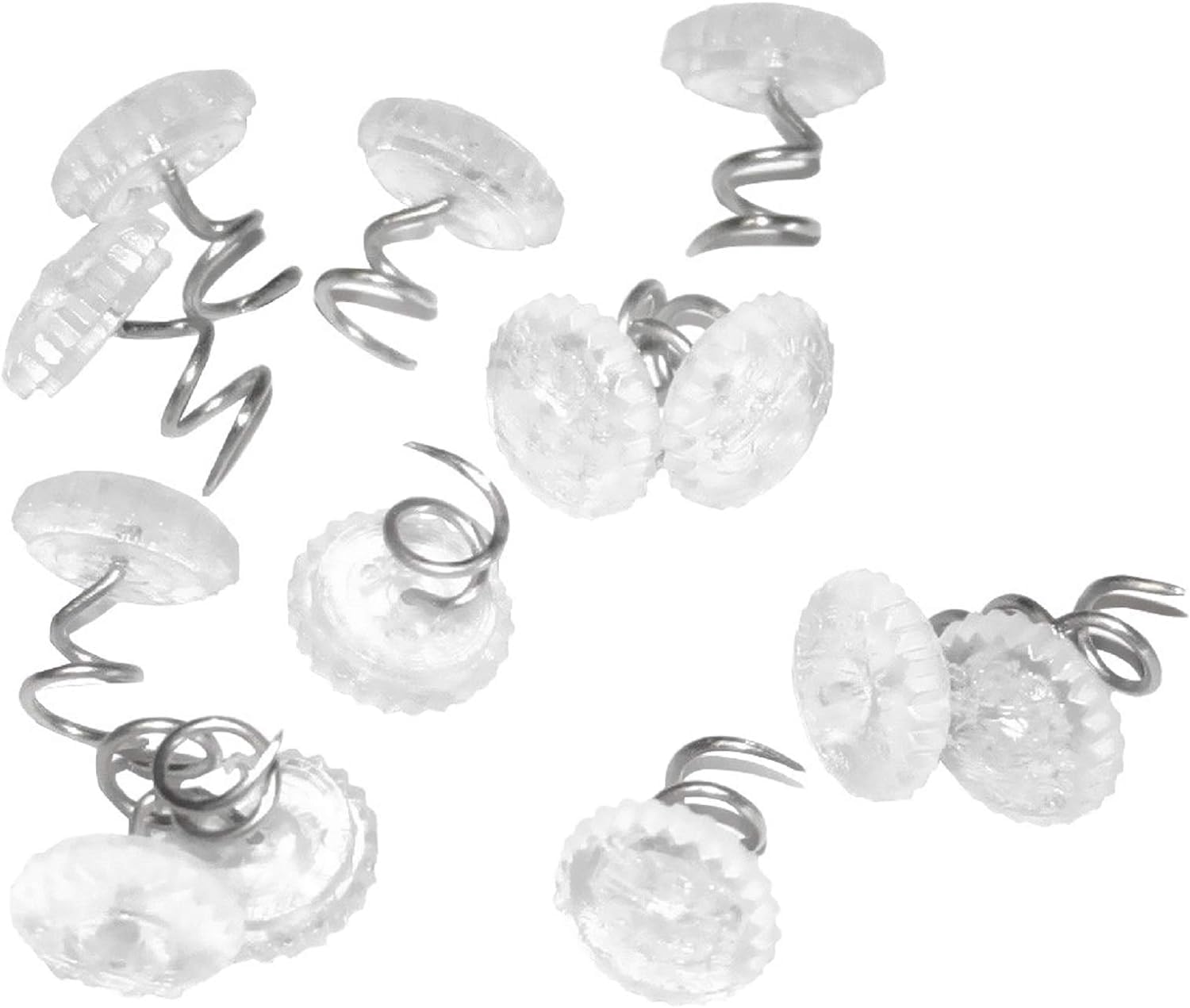 Upholstery Tacks Headliner Pins Clear Heads Twist Pins