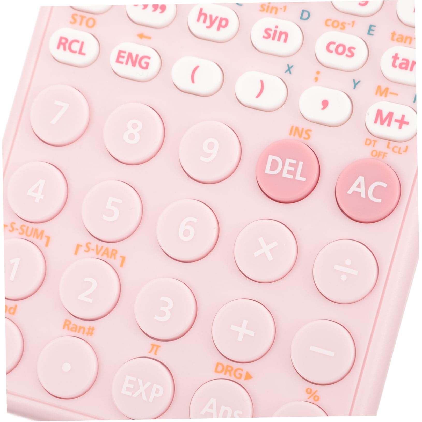 MAGICLULU 3pièces Calculatrice Scientifique Rose pour Étudiants Outil De Fonction Pratique pour Bureau Et Compétitions Académiques Écran Large Et Clarté Optimale