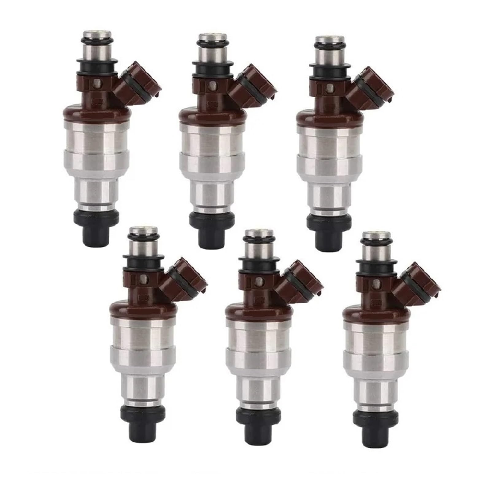 6pcs Fuel Injectors Compatible with Toyota 4Runner Pickup 1989 1990 1991 1992 1993 1994 1995 3VZE 3.0L V6 23209-65020 Car Accessories