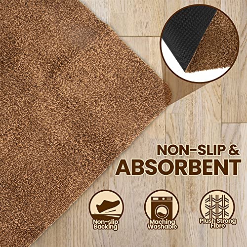 Rugmast Front Door Mat Indoor Entrance 20" X 30", Entryway Rugs For Indoors: Super Absorbent And Washable Microfiber Front Door Mat Indoor Entrance With Non-Slip Backing Doormat Indoor Entrance #TOP3
