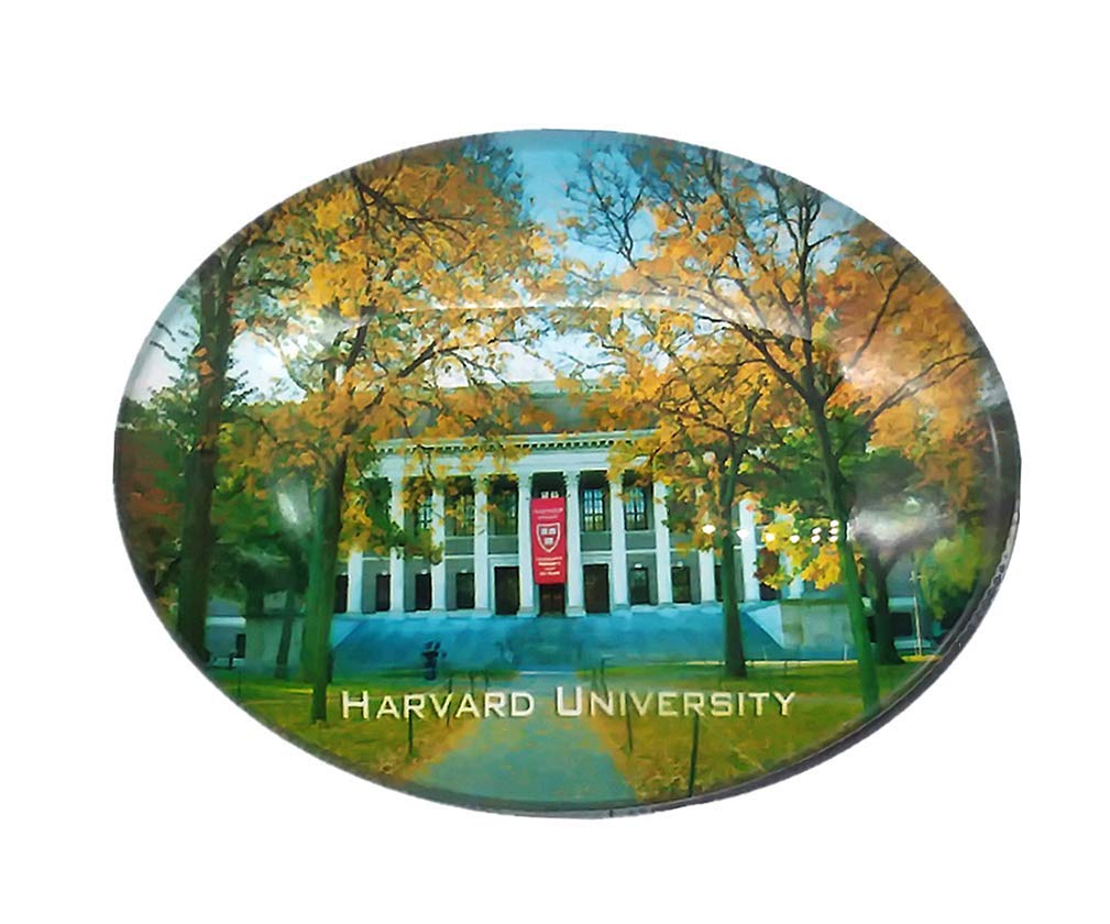 MUYU MagnetSouvenir Harvard University Massachusetts USA Fridge Travel Gift Home & Kitchen Decoration ic Sticker Crystal Refrigerator Collection