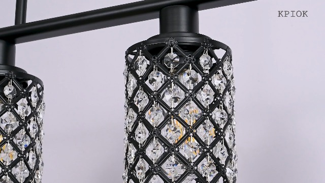 KPIOK Dining Room Light Fixture Over Table,4-Light Island Lights