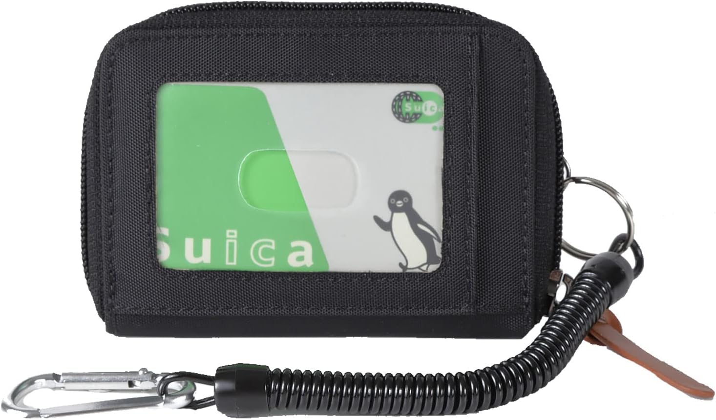 [Shoebill] パスケース メンズ リール付き ブランド 定期入れ 小銭入れ アウトドア レディース