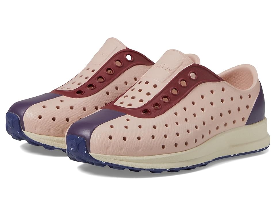 Native Shoes Kids Robbie (Toddler) (Chameleon Pink/Bone White/Velvet Tart/Regatta Speckle Rubber) Kid's Shoes INTERNATIONAL SHIPPING