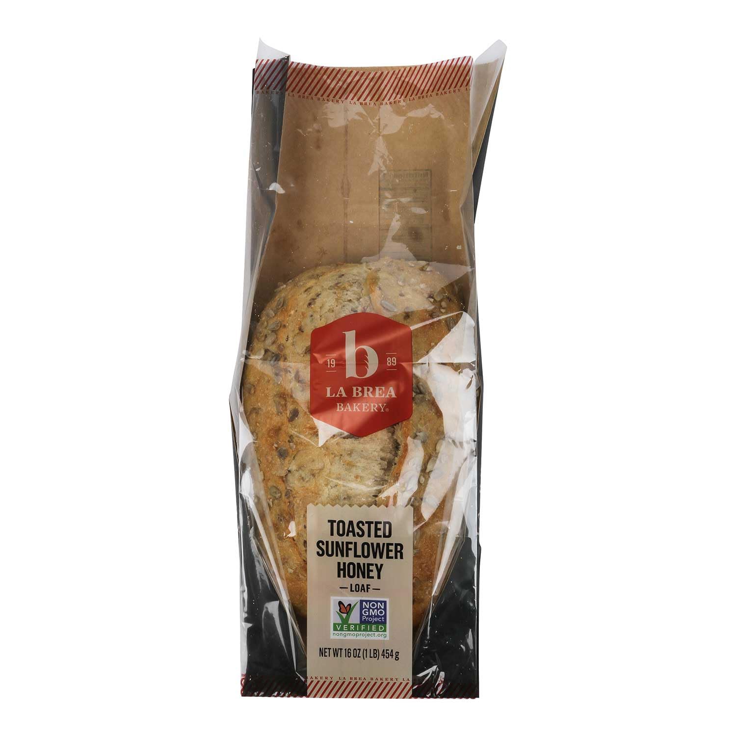 Labrea Bakery Limited Edition Toasted Sunflower Honey Bread Loaf by La Brea Bakery – 15.69 x 23.56 x 7.44 inches, Pack of 12
