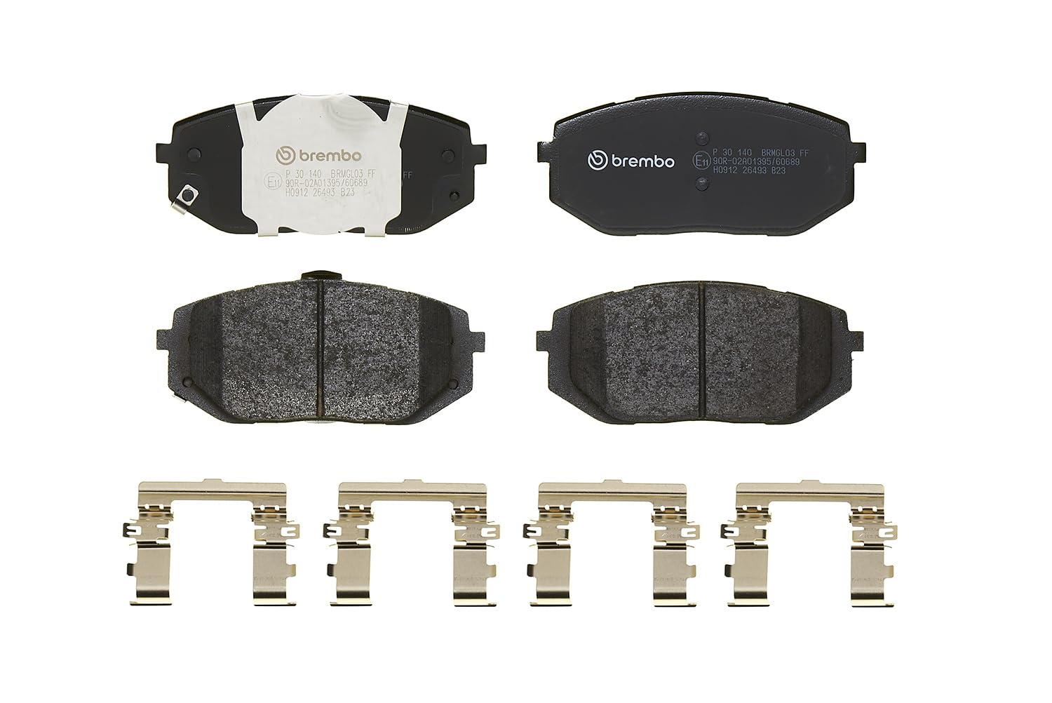 Brembo - P 30 140 - Pastiglie Freno - Prime - Assale Anteriore - Set di 4