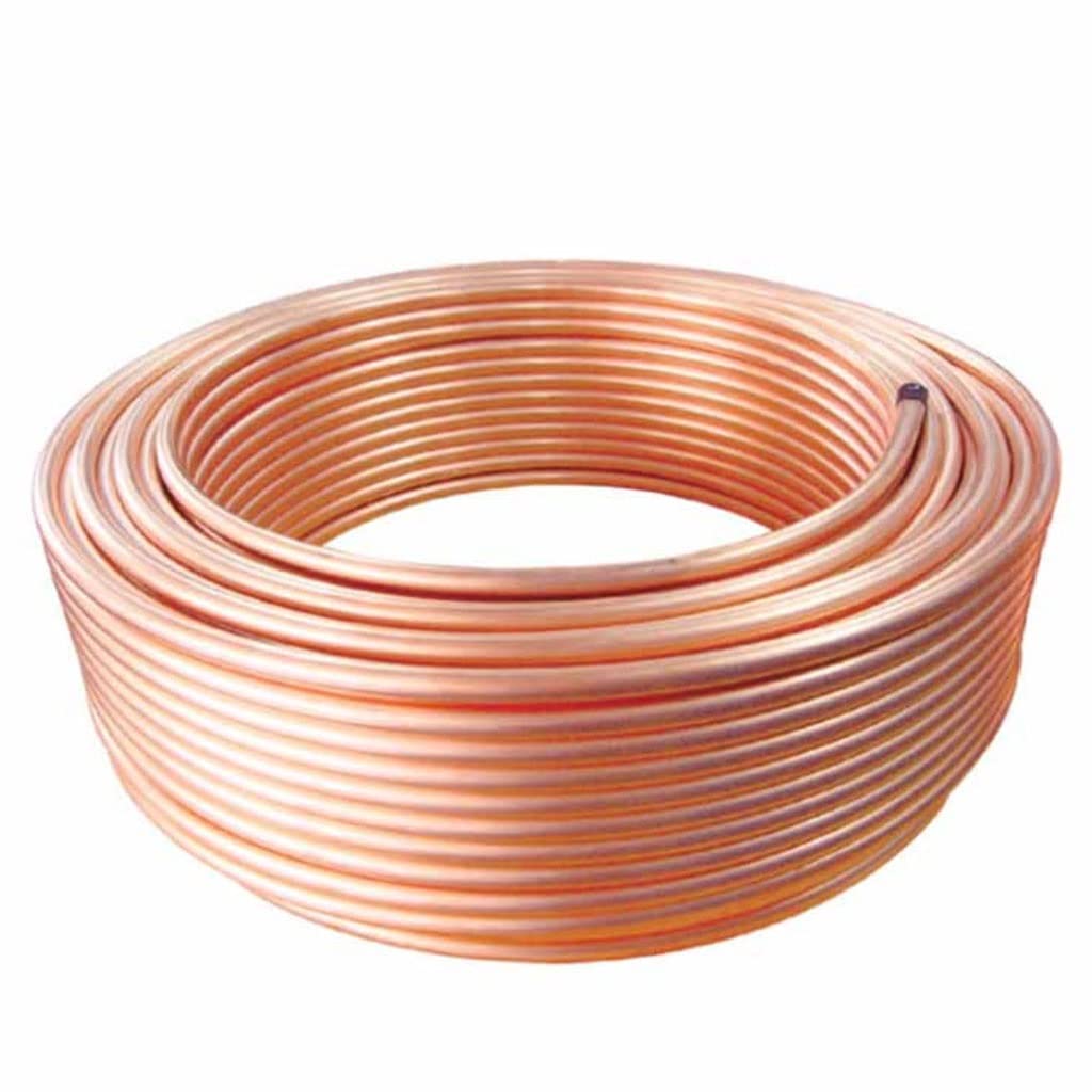 1-5 Metrów Rura Miedziana/cewka Miedziana Klimatyzacja Rura Miedziana 99.9% T2 Miękka Rura Miedziana OD2/3/4/6/8/10/12/14mm, 1 Sztuk (Color : 1 Month, Size : 16mm x 1mm)