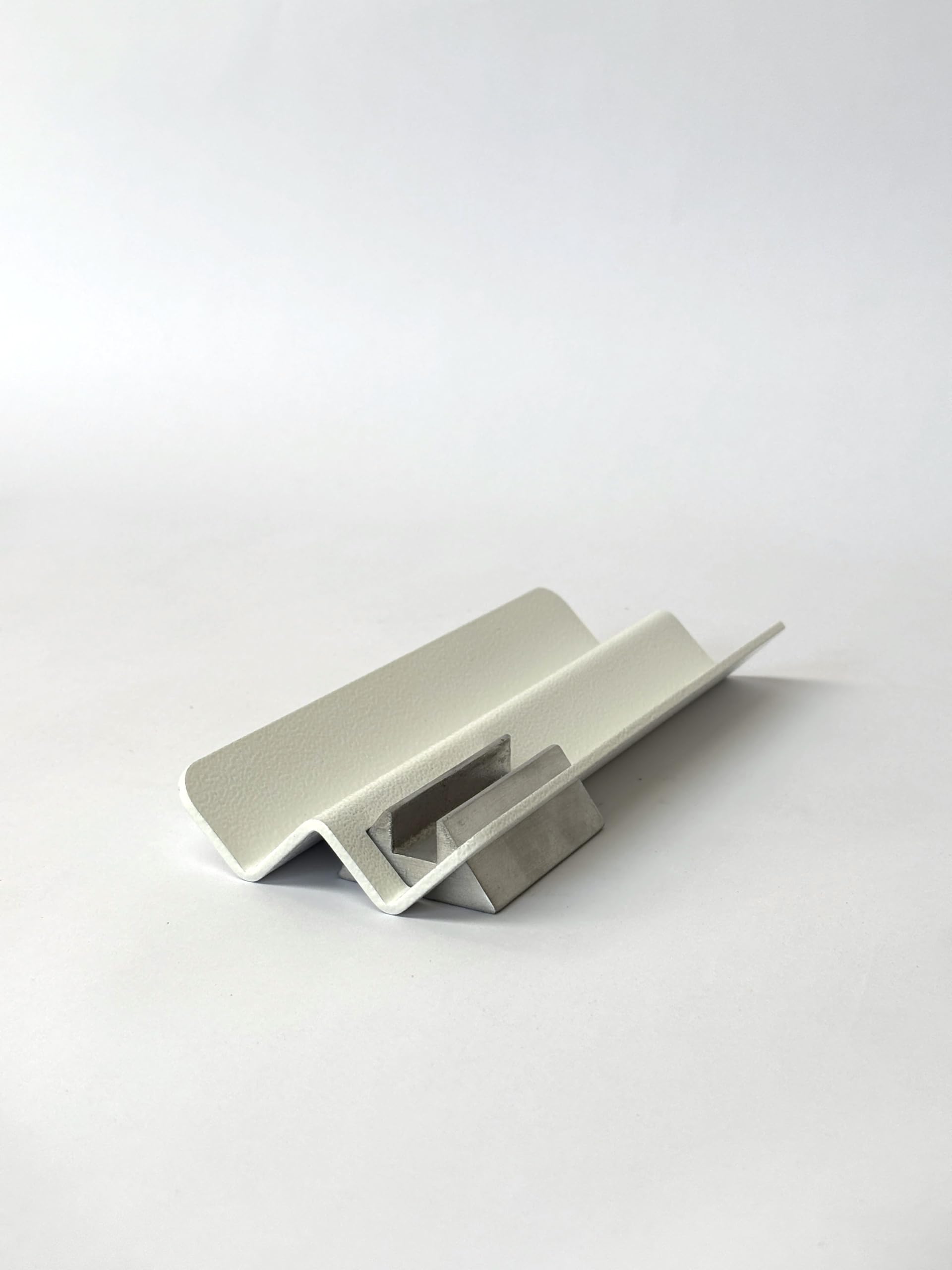 Pen & Pixel | Aesthetic | Mobile Holder with Pen Holder | Desk Essential | Office and Study Table Accessory (White)-image-6