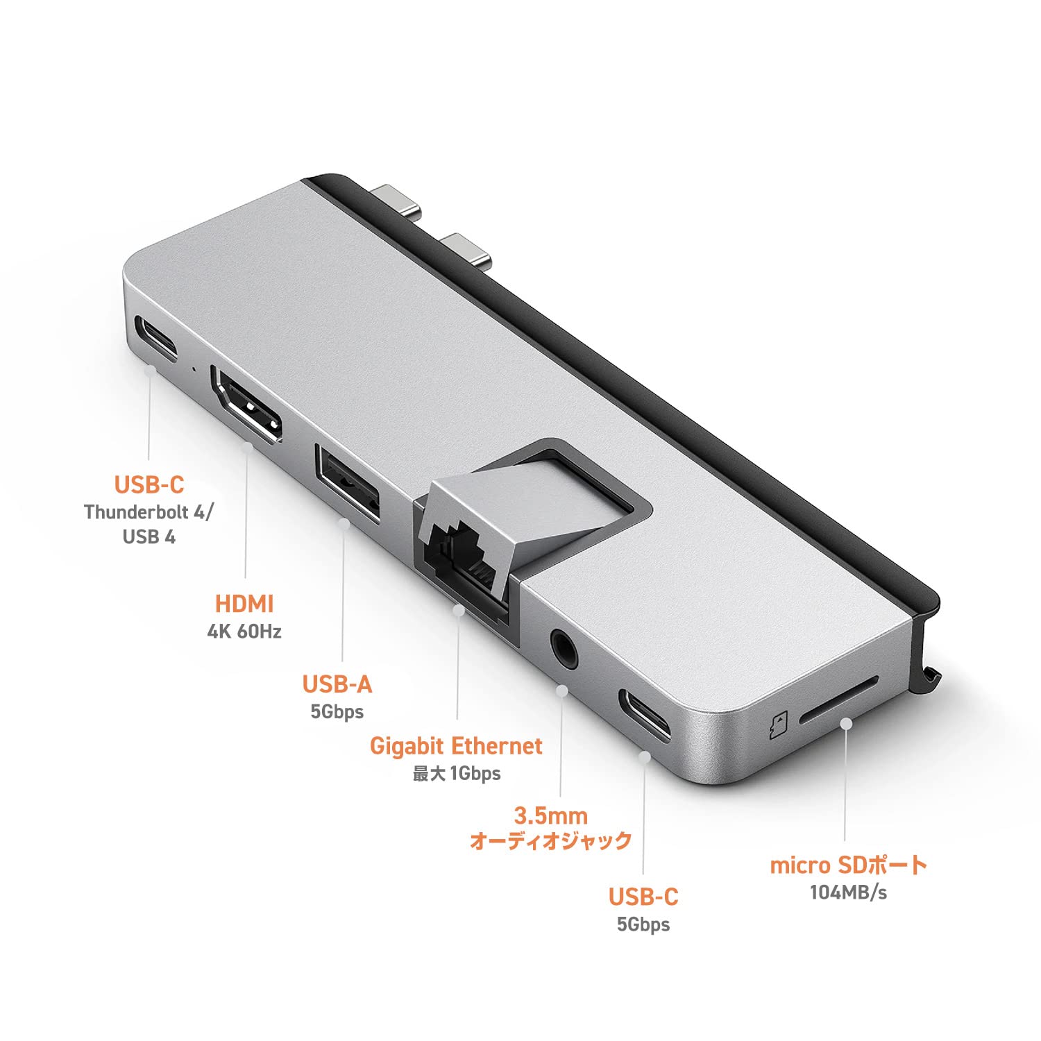 Amazon.co.jp: HyperDrive USB Type-C ハブ 7 in 2 [ USB-C