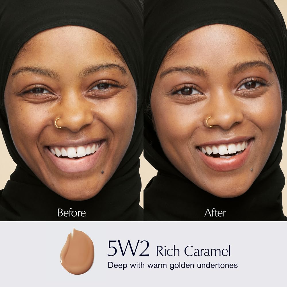 Estée Lauder Futurist Hydra Rescue Moisturizing Foundation Makeup SPF 45 for a 12-Hour Glow, 1.2 Fl Oz - Image 2