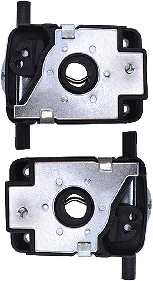 2PC Lower Engine Cover Hood Lock Bonnet Catch Latch Kit Replacement for BMW E39 525 528i E46 323 328 330i E53 X5 E52 51238203859 51238185738