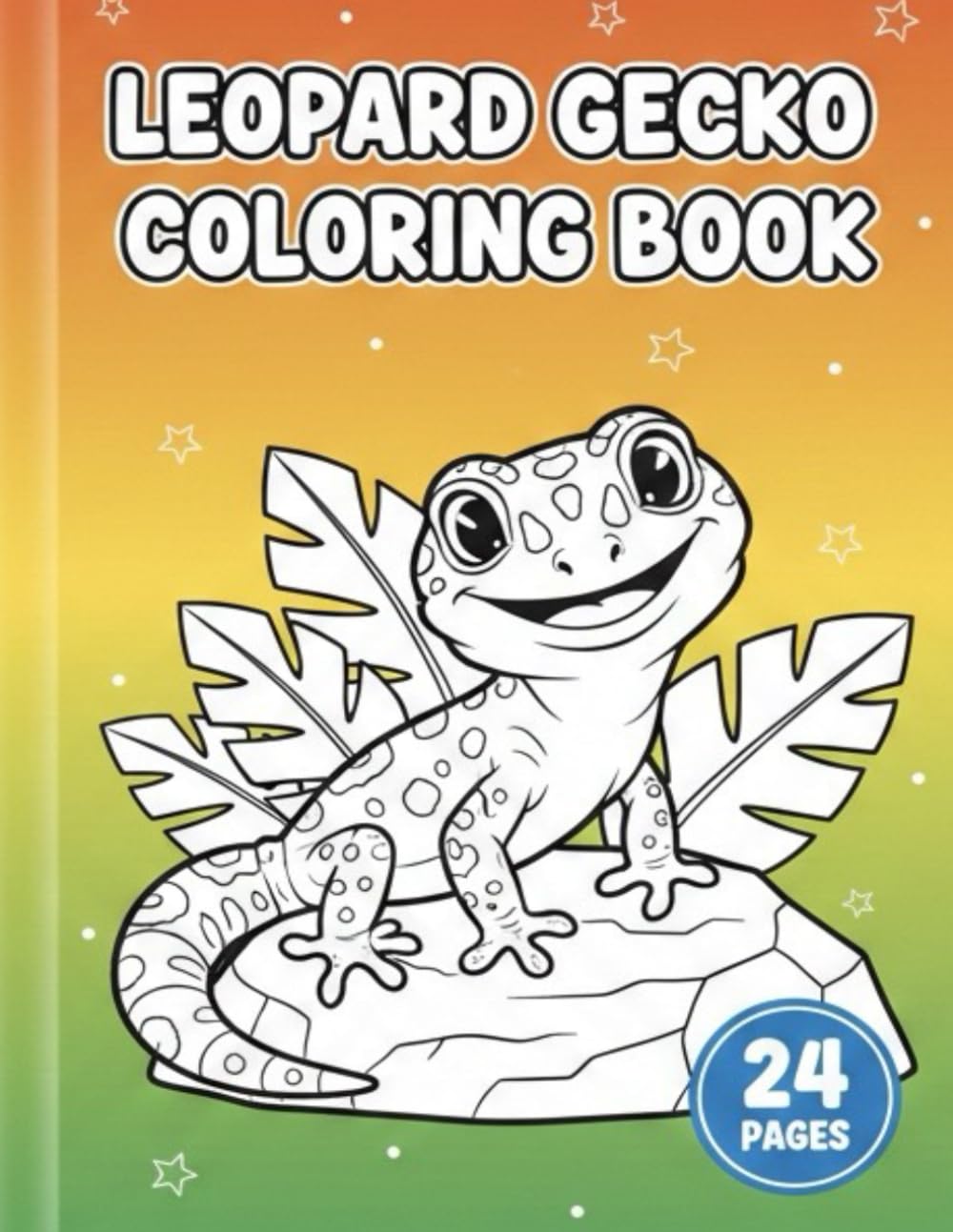 Leopard Gecko Coloring Book