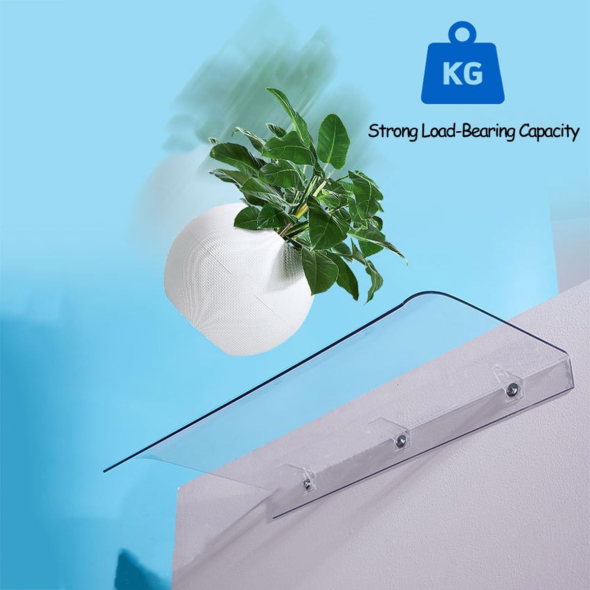 Entry Door Awning Front Door Canopy UV, Rain, Snow Protection Window Awning for Outdoor Porch Shade Patio Roof Cover Clear Board Window Door Shelter((15.7X43.3) in)