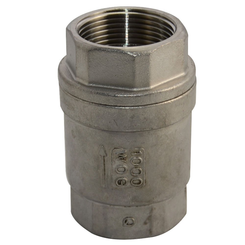 WOG 1000 Spring Loaded In-line 1-1/4