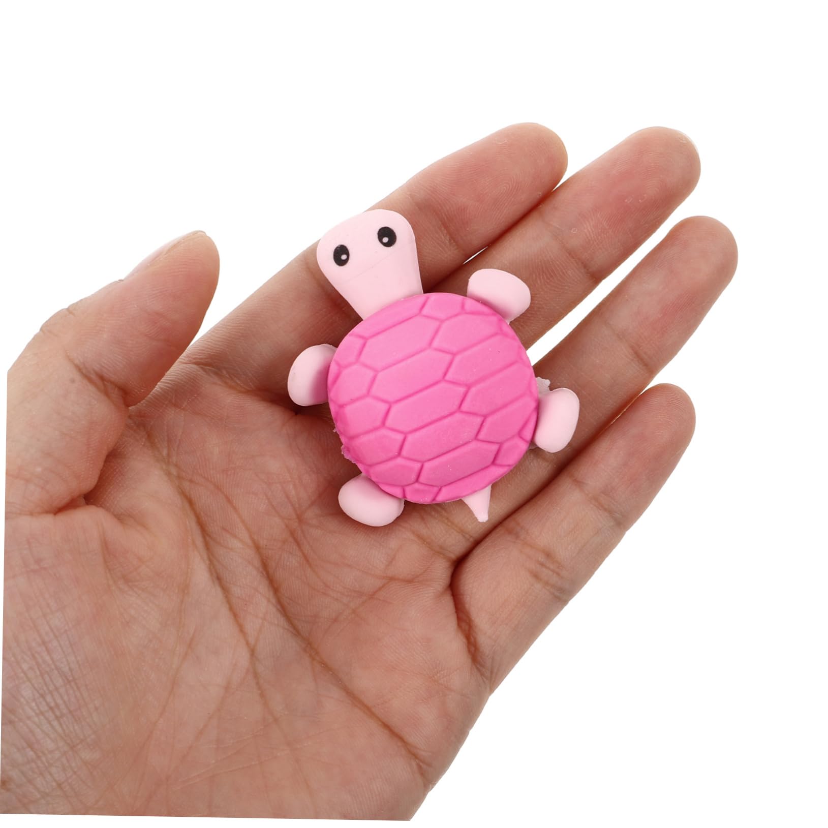 Gomme Scolaire en Caoutchouc Forme Tortue Créative 24 Pièces pour Étudiants et Designers Fournitures Dessin Écriture