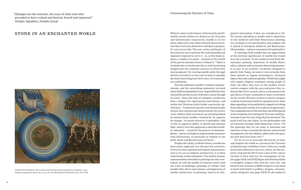 Divine Presence : Depictions of Marble in Late Gothic and Early Renaissance Painting /anglais