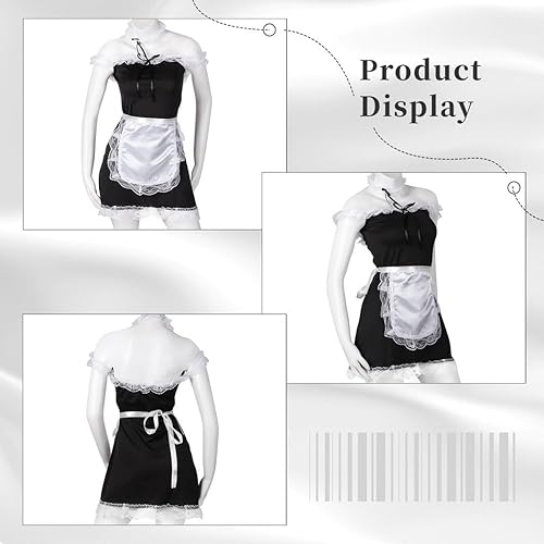 Miniatura 5 de COYLINK Traje sexy de colegiala para mujer, falda plisada a cuadros para la escuela secundaria, lencería para cosplay, uniforme de colegiala JK