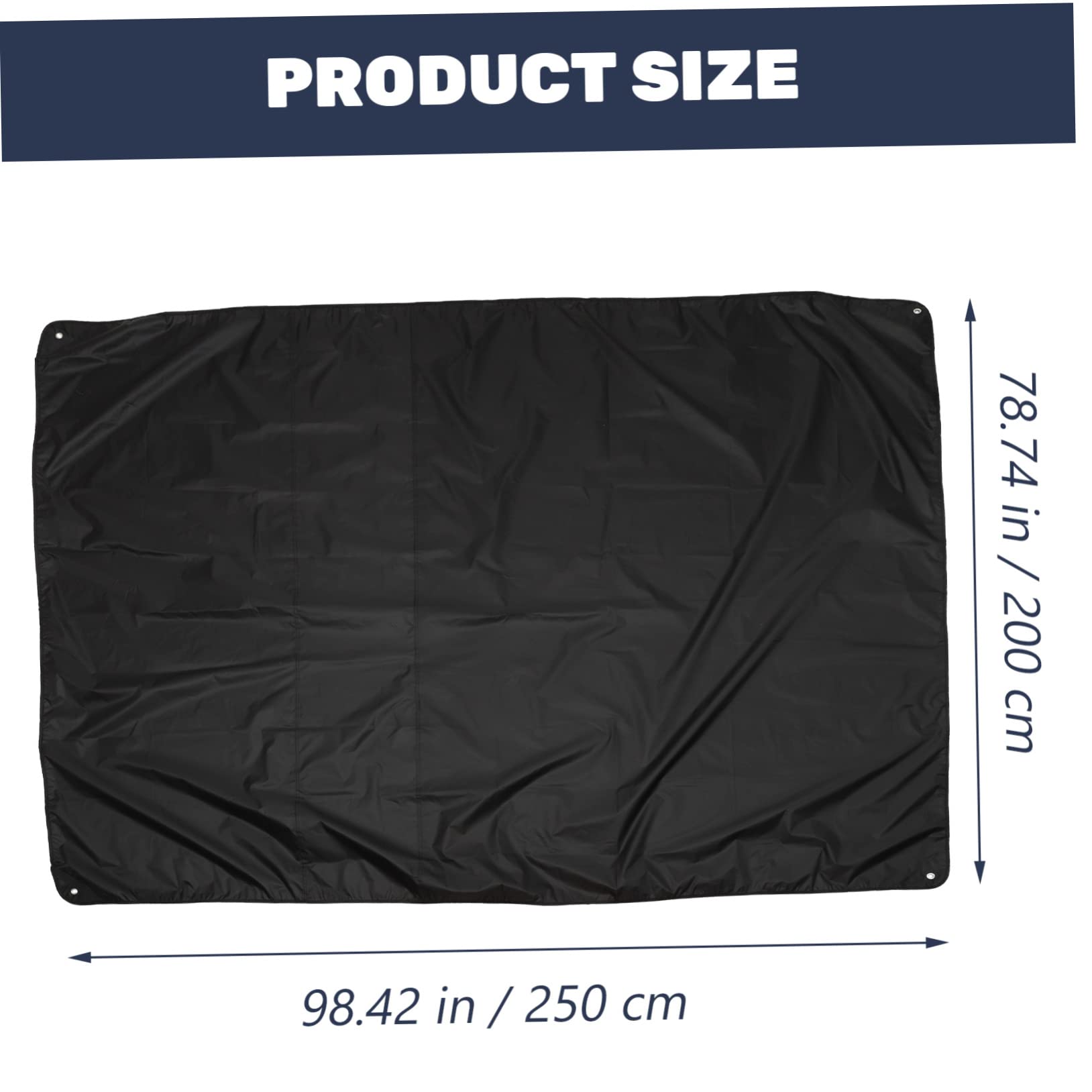 Yardwe Drum Set Cover Large Polyester and Decorative Pattern for Piano Protection