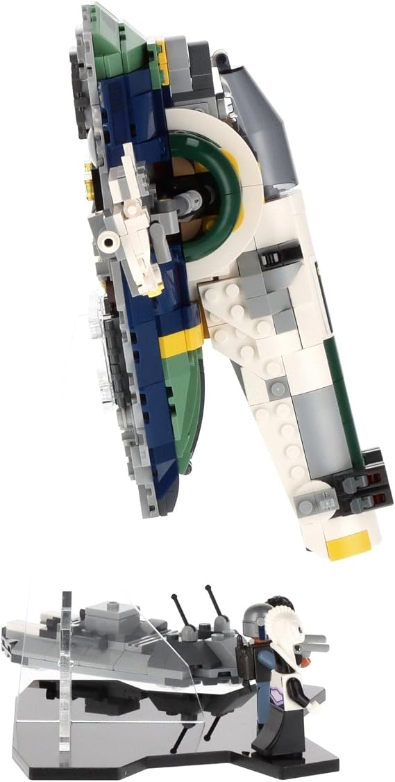 Display Stand compatible with LEGO 75433 Jango Fett's Starship