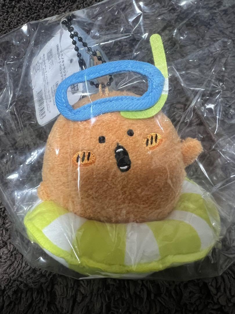 Amazon | ナガノキャラクターズ 浮き輪のもぐらコロッケマスコット