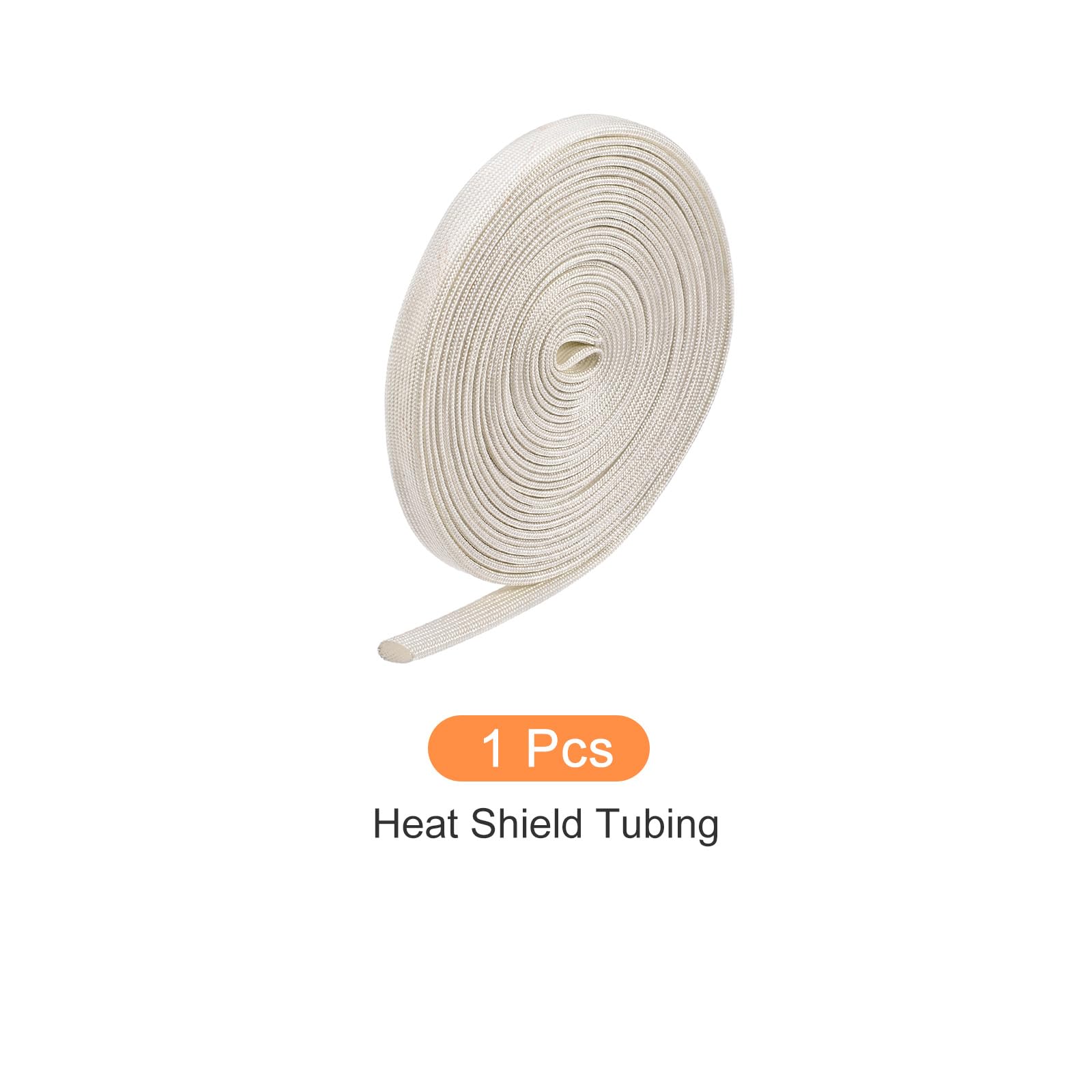 Glasfaser Schrumpfschlauch 5m - Hitzebeständig Bis 600°C, 2mm Durchmesser