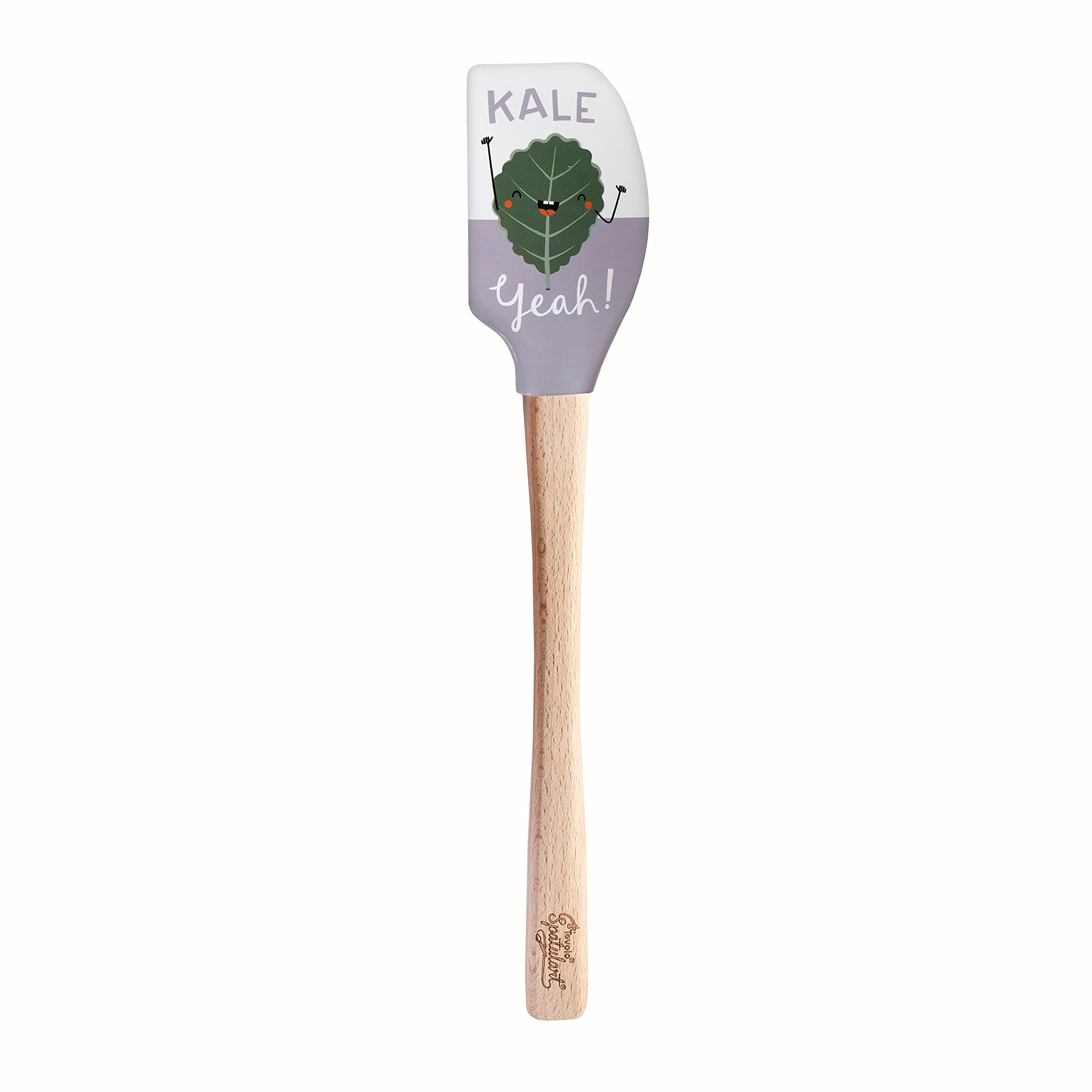 Tovolo Kale Yeah/Kale No Spatulart Spatula, Kitchen Utensil for Food and Meal Prep, Baking, Mixing, Turning, and More
