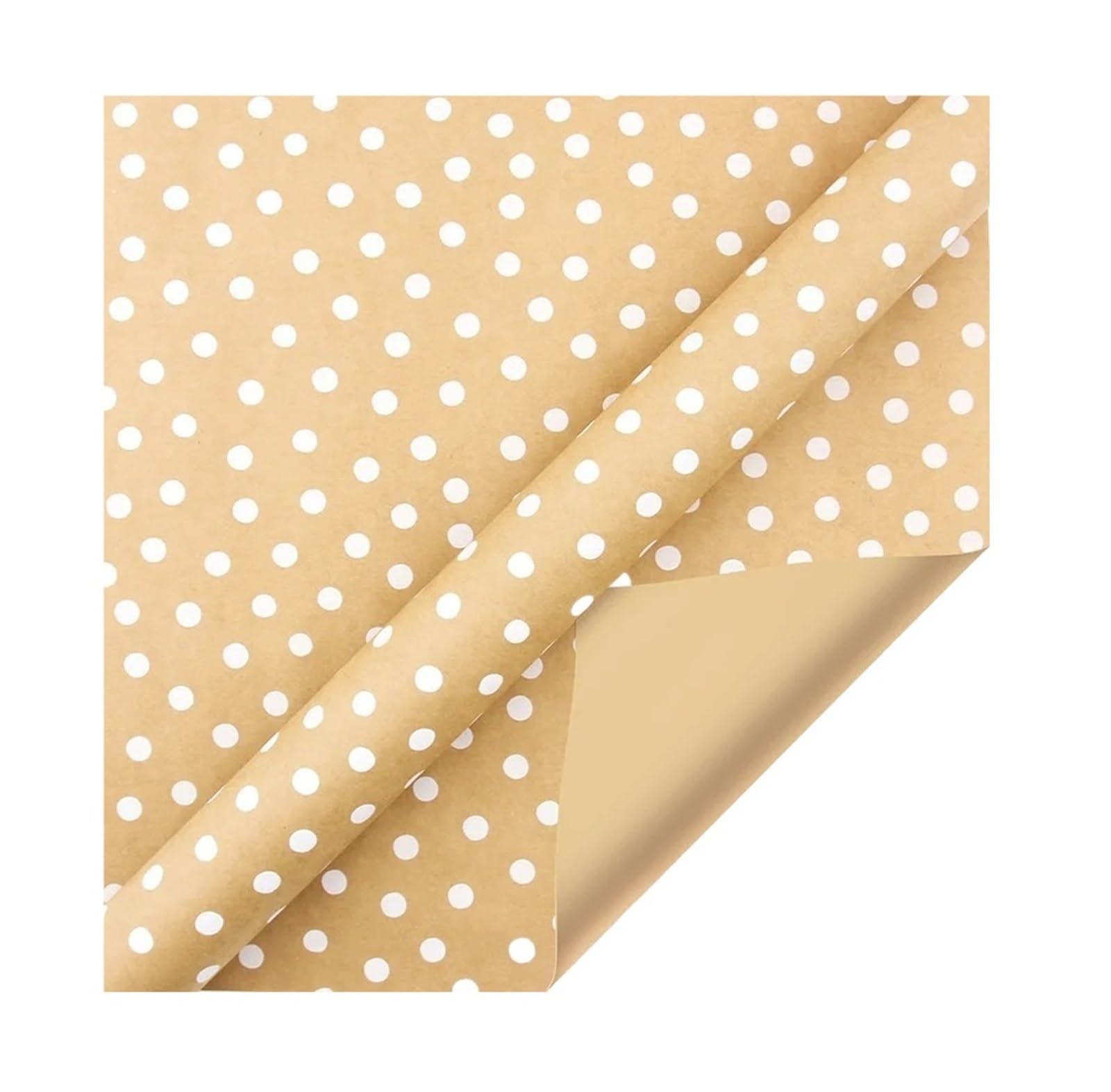 Geschenkpapier Geschenkpapier-Muster, Retro-Bastelpapier, Blumen, Geschenkpapier, Hochzeit, Geburtstag, Geschenkbox(Brown-A)