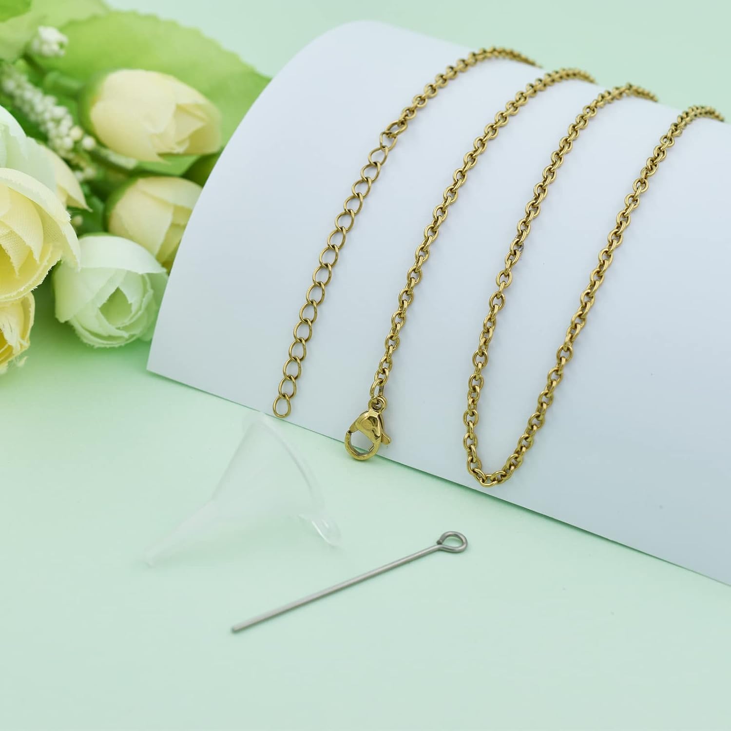 Round Pet Urn Pendant Necklace, Dog Paw Print and Bone Engraved Cremation Jewelry for Ashes, Stainless Steel Dog Keepsake Jewelry Urn Necklaces for Ashes for Women Men - Image 5