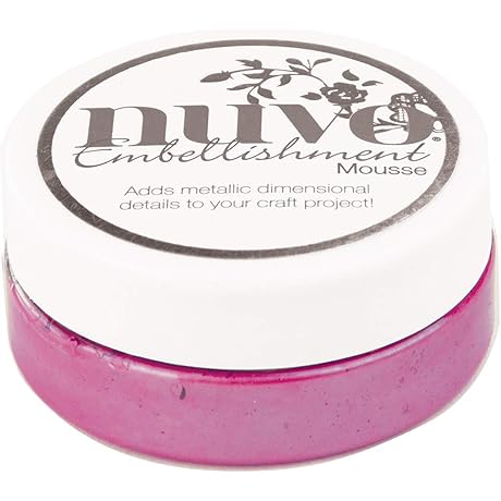 Nuvo Expanding Embellishment Mousse: English Heather's Everlasting Elegance