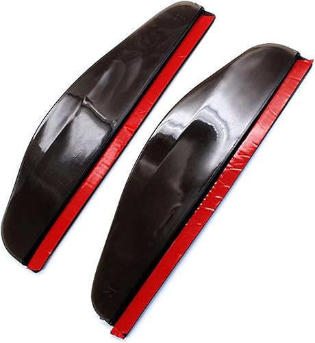 Protector de lluvia para espejo de coche, 1 par de visera, protector de espejo de ala de coche, accesorios de cubierta de espejo retrovisor