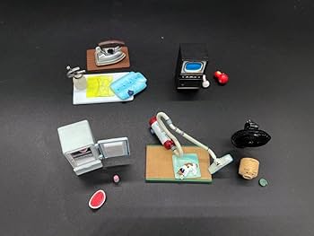 「なつかしの20世紀」 タイムスリップグリコ 第1弾 くらしシリーズ 4種セット Amazon.co.jp: 〓海洋堂〓新タイムスリップグリコ なつかしの20