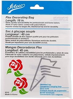 Ateco 3018 Flex Decorating Bag, Coated Nylon, 18-Inch, Reusable