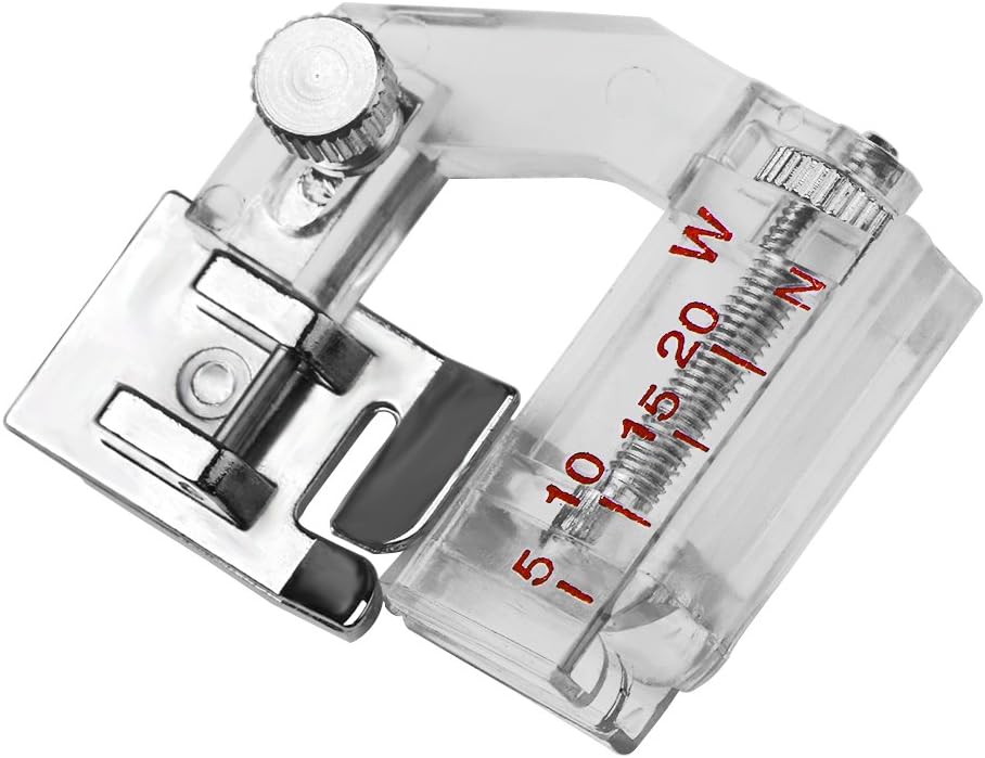 PannySewCraft Bias Tape Binding Foot Fits All Low Shank Snap-On Singer*, Brother, Babylock, Euro-Pro, Janome, Kenmore, White, Juki, New Home, Simplicity, Elna and More!