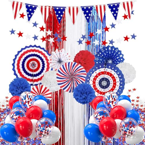 47pcs 4th of July Patriotic Christmas Independence...