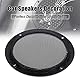 X AUTOHAUX 2stk.5 Zoll Lautsprecher Abdeckung Grill Grau 153x10mm (D*T)