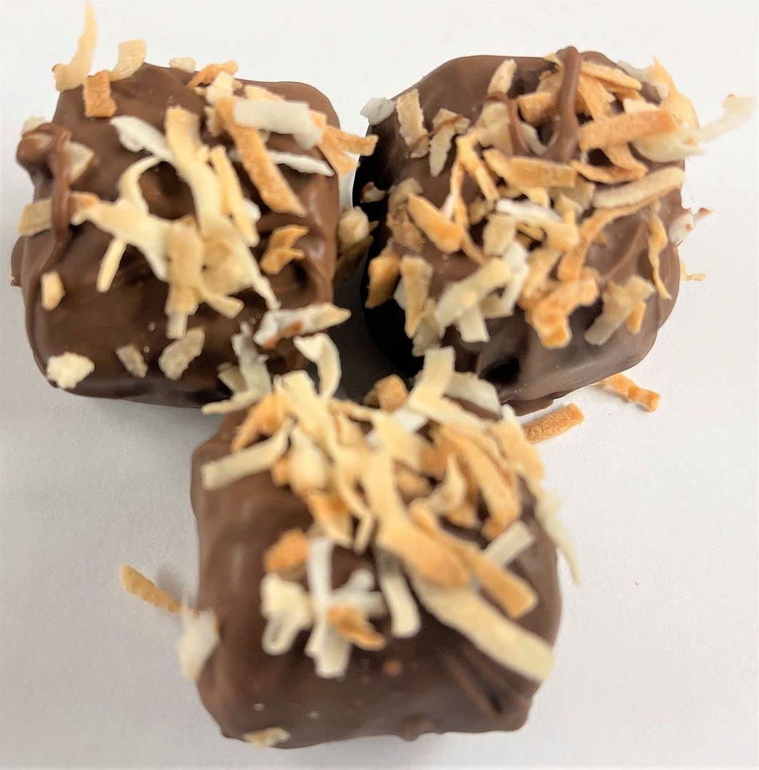 Scott's Cakes Milk Chocolate Covered Marshmallows Topped w/ Toasted Coconut in a 1 Pound Bakery Box