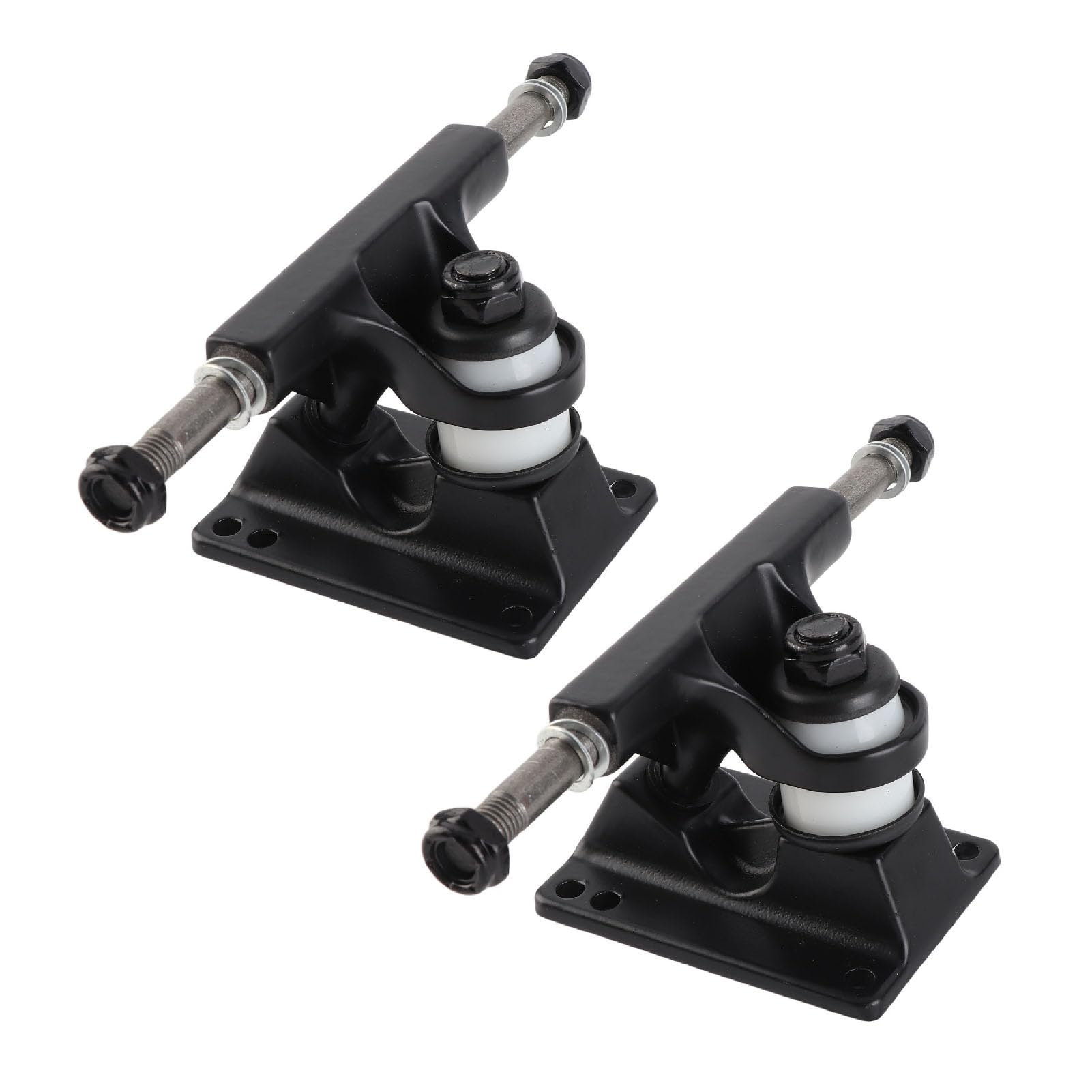 KENANLAN ur Ejes de monopatín, 2 piezas de ejes de monopatín combo de 3,25 pulgadas ABEC Longboard Skateboard Accesorios (Negro)