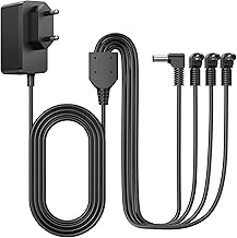 Bouge Charger Adapter Compatible with Lemax Luminous Accessory 44242 74295 74707 84428 94527 94563 94565 94566 Christmas The Scary Village City Rechargeable Replacement 4.5V 1A Power Cable