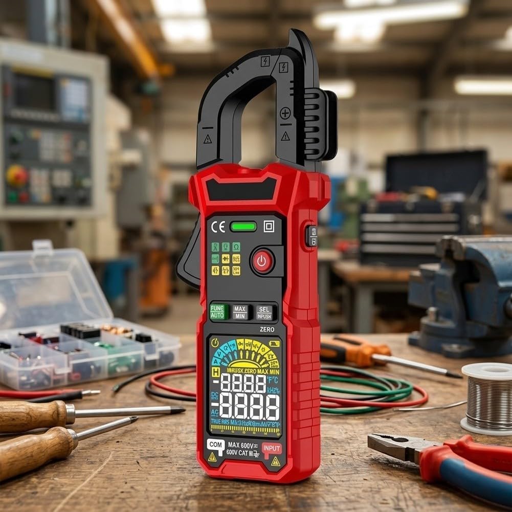 Elektriker Zangenmultimeter für Schaltschrank KFZ(HT205D)