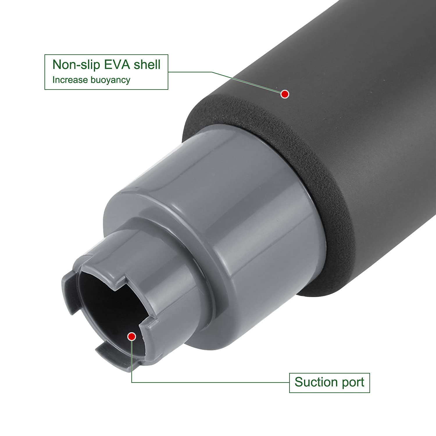 Pompe De Cale Manuelle Portable Avec Tuyau - Pour évacuer L'eau Du Kayak, Bateau, Canoë - Légère Et Robuste - Jaune