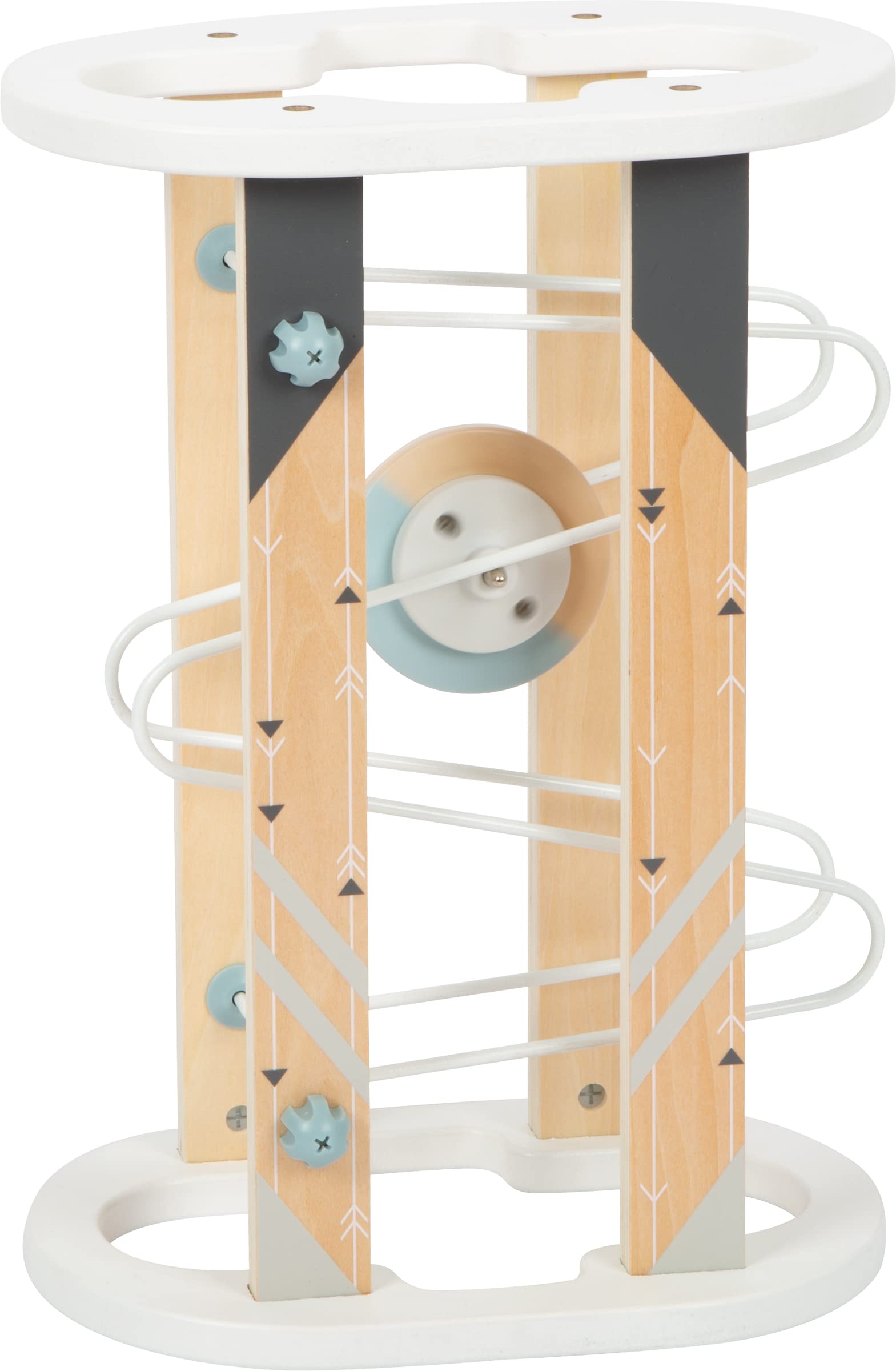 small foot Circuit à Boules magnétique, Design Moderne avec Une Grande Part de Bois Naturel Visible, Art. 12233