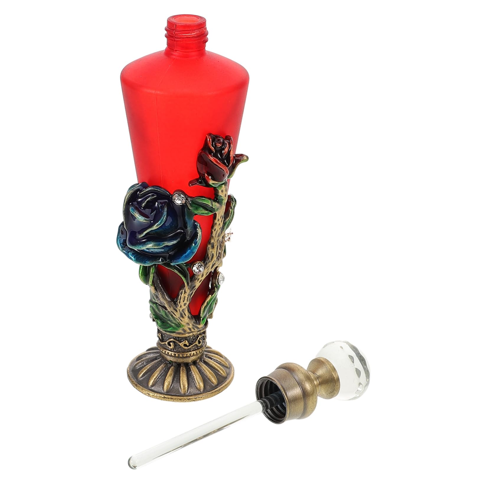 Botella de Perfume Recargable de Vidrio 30ml Estilo Vintage