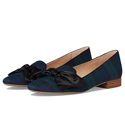 Jack Rogers Brookline Bow Loafers Plaid Women