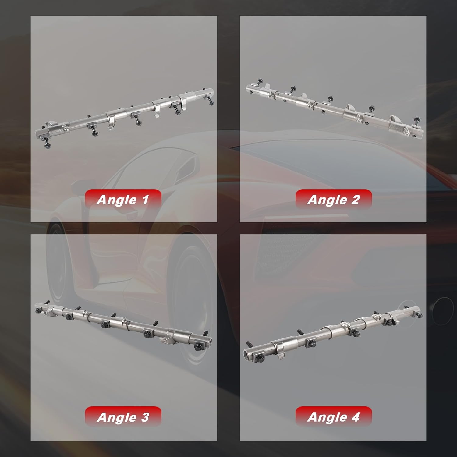 53021553AB Exhaust Rocker Arm Shaft Assembly Compatible with 2003-2018 Chrysler Dodge Ram 1500 2500 3500 Charger Challenger Durango Jeep Grand Cherokee Chrysler 300 5.7L Replace 53021553AA