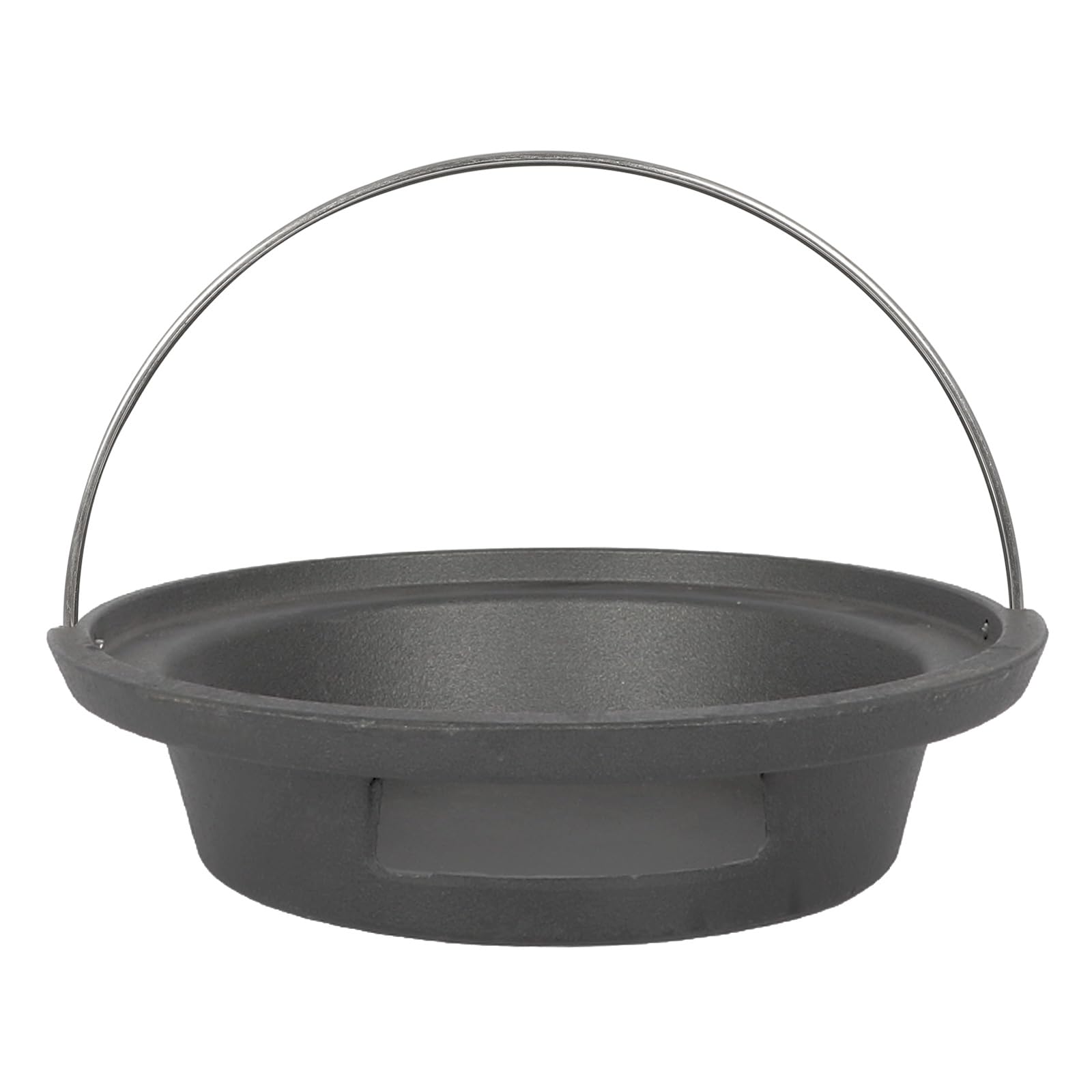 Cast Iron Ash Can with Handle for Mini-Max Green Egg Grill,Charcoal Ash Pot Green Egg Accessories Must Haves,Perfectly Paired with Fire Grate/Charcoal Basket for Use | Quick&Easy Cleaning