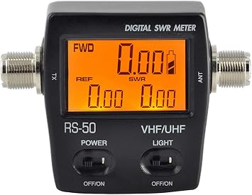 RS-50 UV Dual-Stage Standing Wave Meter Power Meter SWR Power Meter