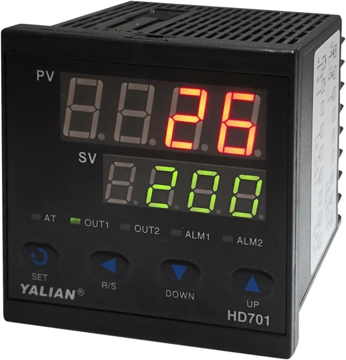 Pid Temperature Controller Industry thermoregulator AC 100 to 240V Max Temperature 1372 ºC for Sous Vide Home Brewing Oven(HD402)