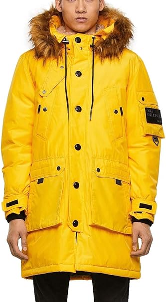 yellow parka